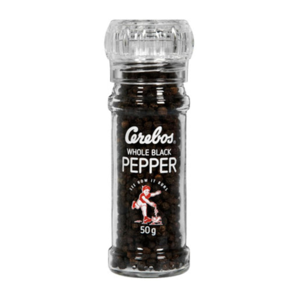 Cerebos Pepper Whole Black 50G