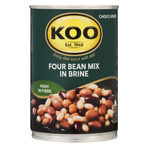 Koo Four Bean Mix in Brine 410G -
