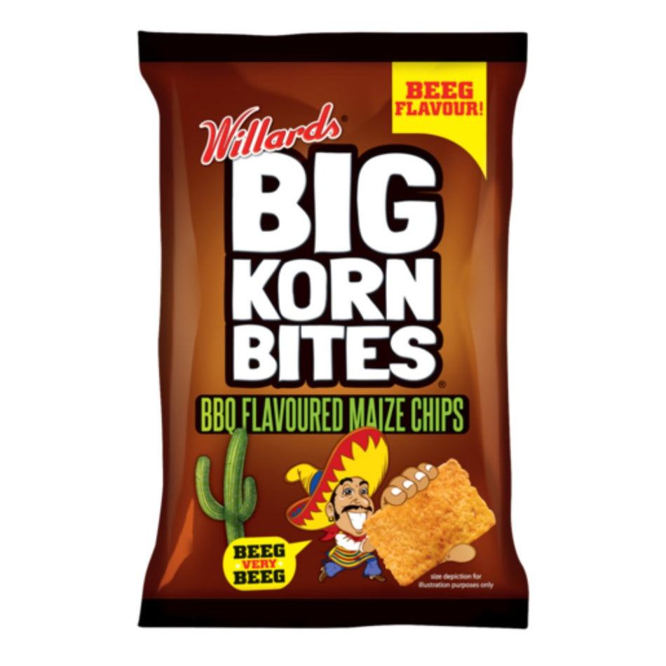 Willards Big Korn Bites 50G