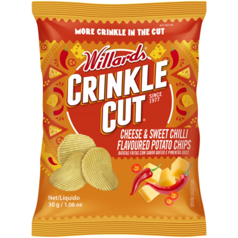 Willards Potato Chips Crinkle Cut 30G