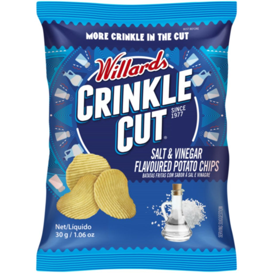 Willards Potato Chips Crinkle Cut 30G