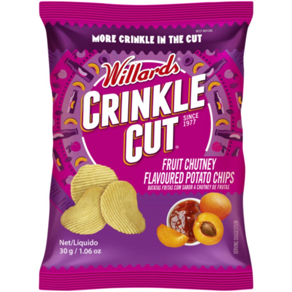 Willards Potato Chips Crinkle Cut 30G