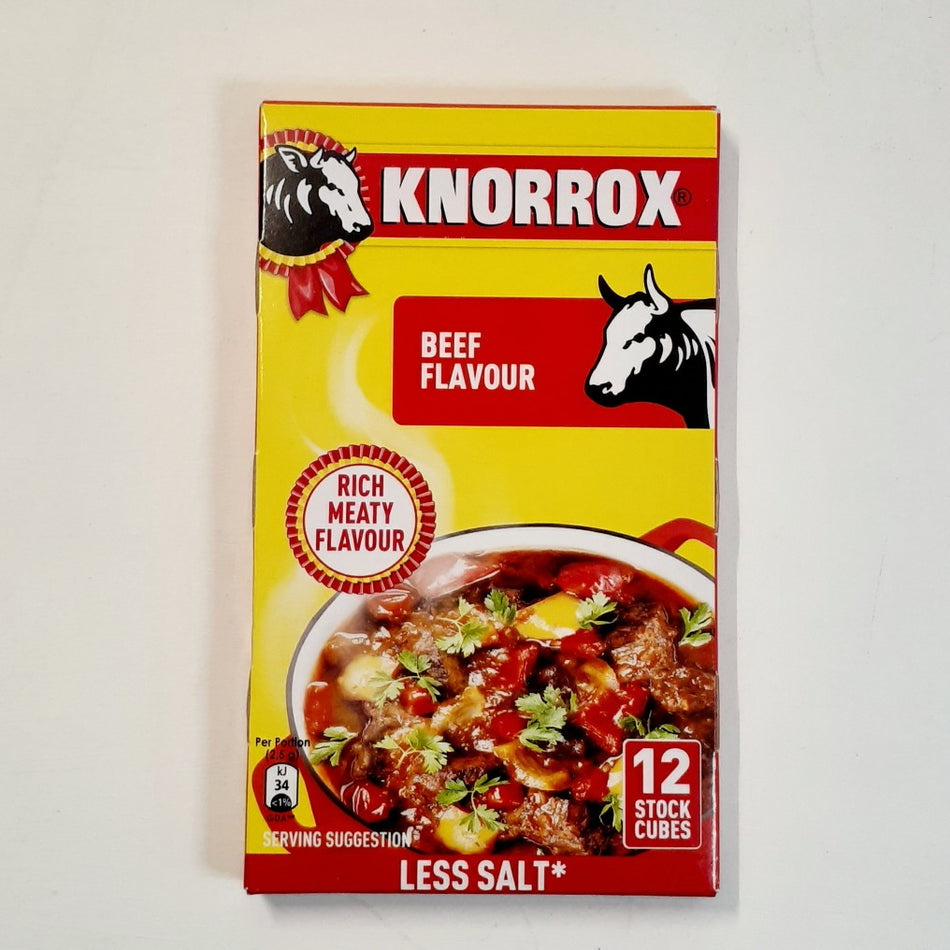 Knorrox Beef Flavoured Stock Cubes 12 x 10G