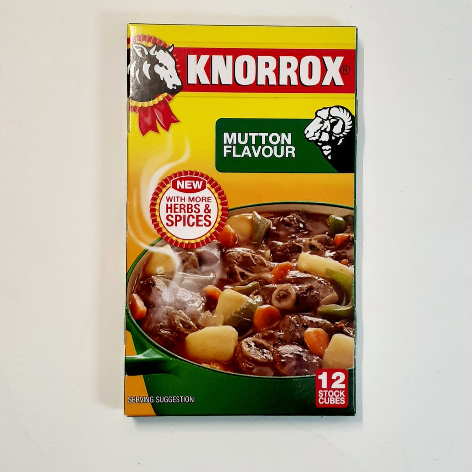 Knorrox Mutton Flavoured Stock Cubes 12 x 10G