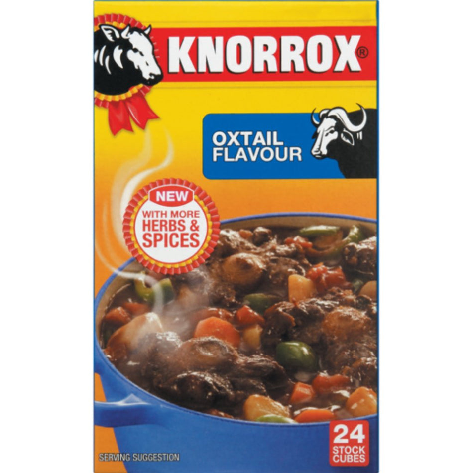 Knorrox Oxtail Flavoured Stock Cubes 24 x 10G