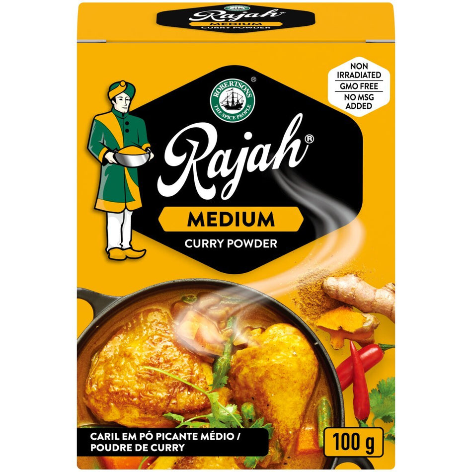 Rajah Curry Powder Medium 50G
