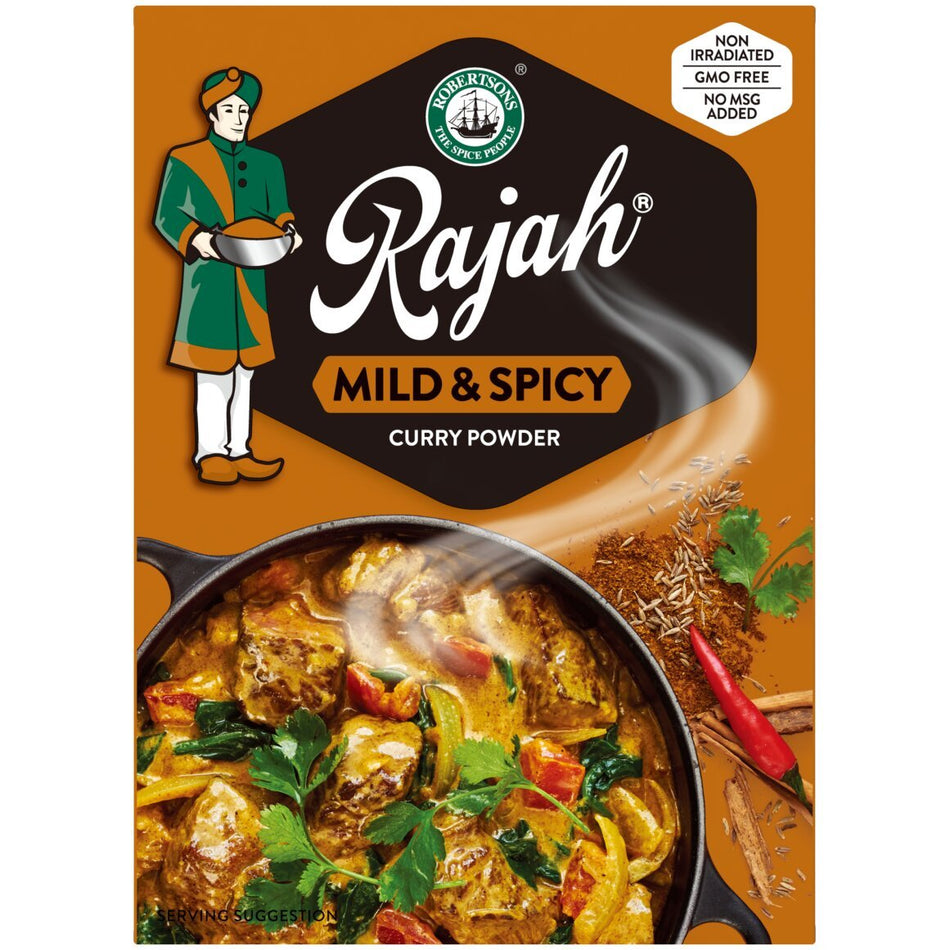 Rajah Curry Powder Mild & Spicy 50G