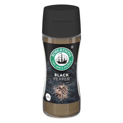 Robertsons Ground Black Pepper Seasoning 50g