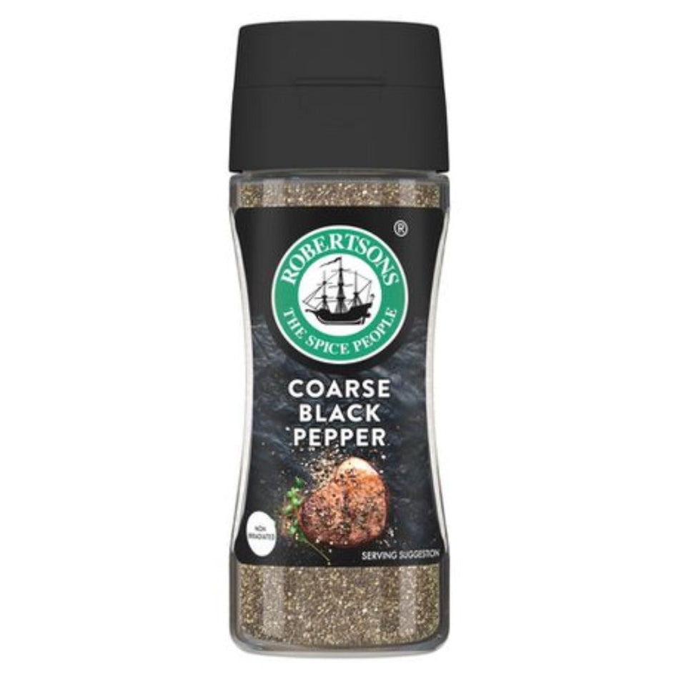 Robertsons Pepper Black Coarse 100ML