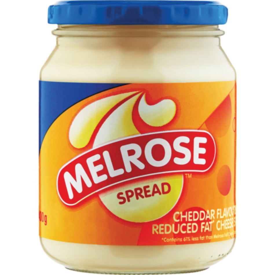 Melrose Spread Cheddar Reduced Fat 400G