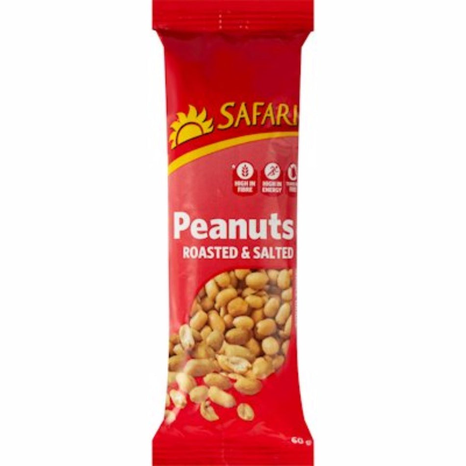 Safari Peanuts Roasted & Salted 60G