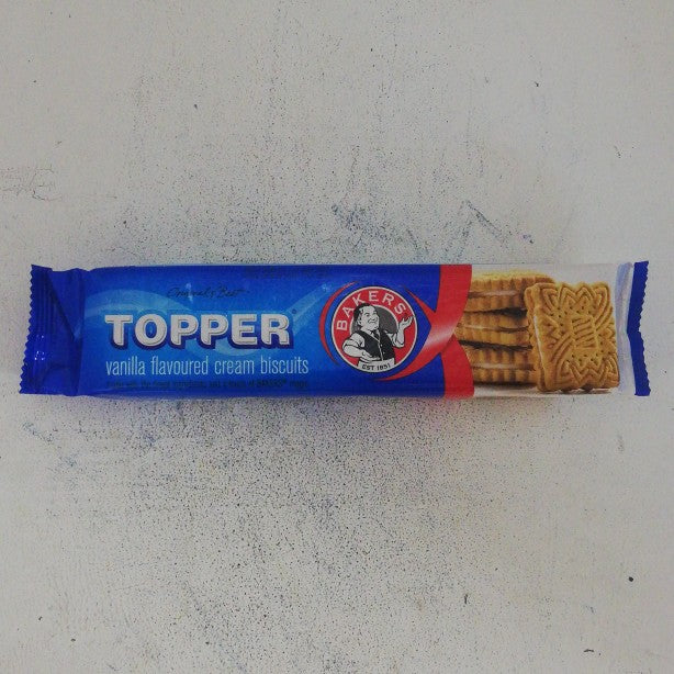 Bakers Biscuits Topper Vanilla 125G