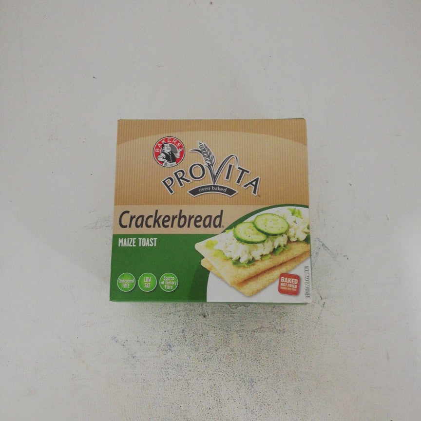 Bakers Crackerbread Provita Maize Toast 125G