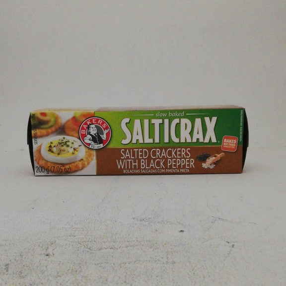 Bakers Salticrax Black pepper 200G