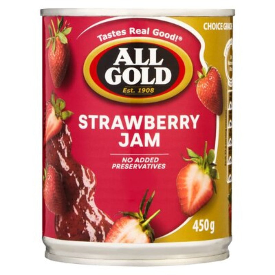 All Gold Jam Strawberry 450G