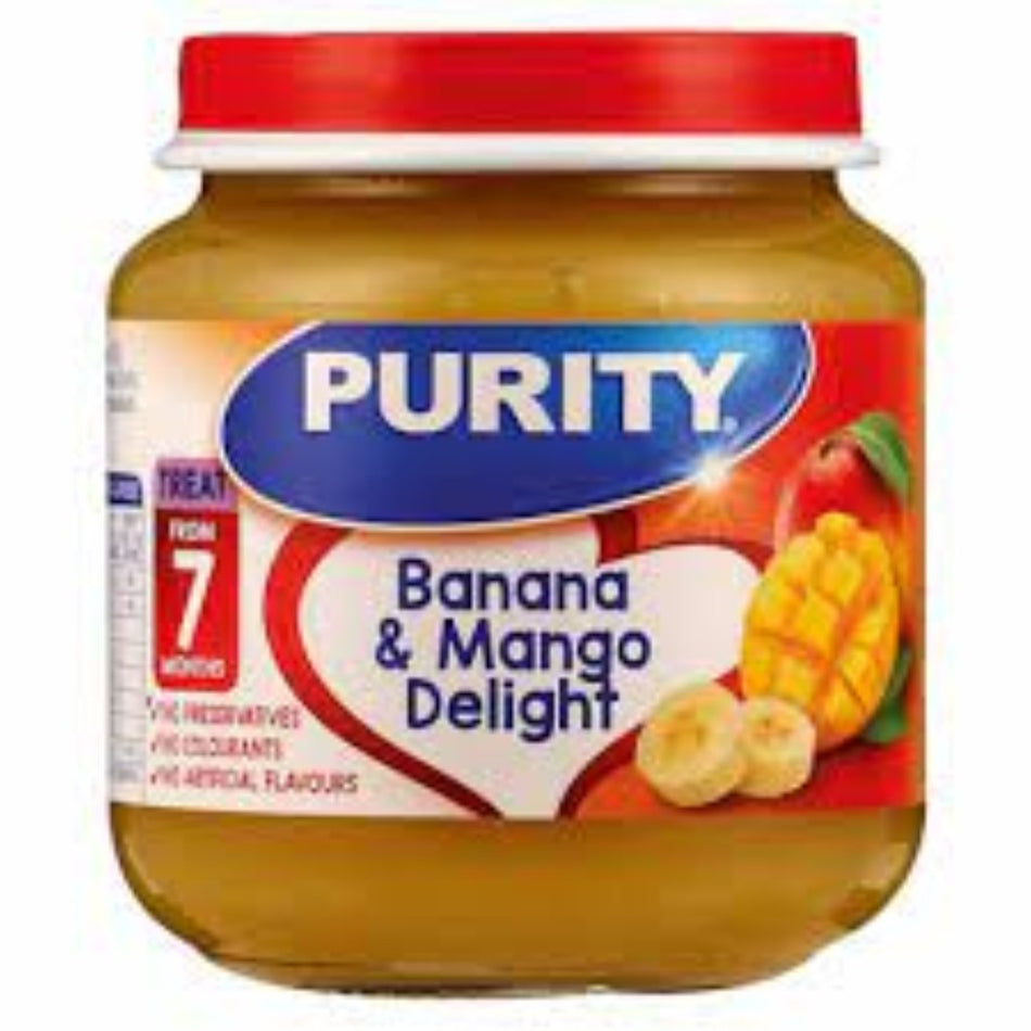 Purity Baby Food Banana & Mango 125ML