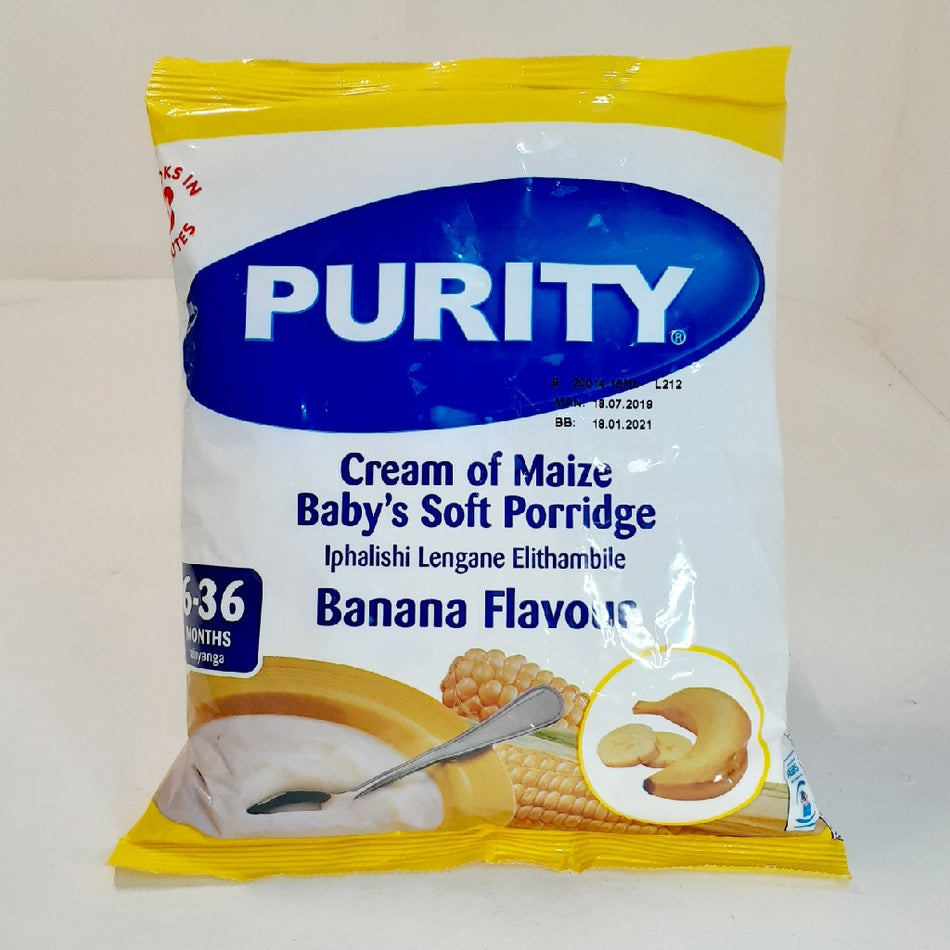 Purity Maize Meal Banana 400G