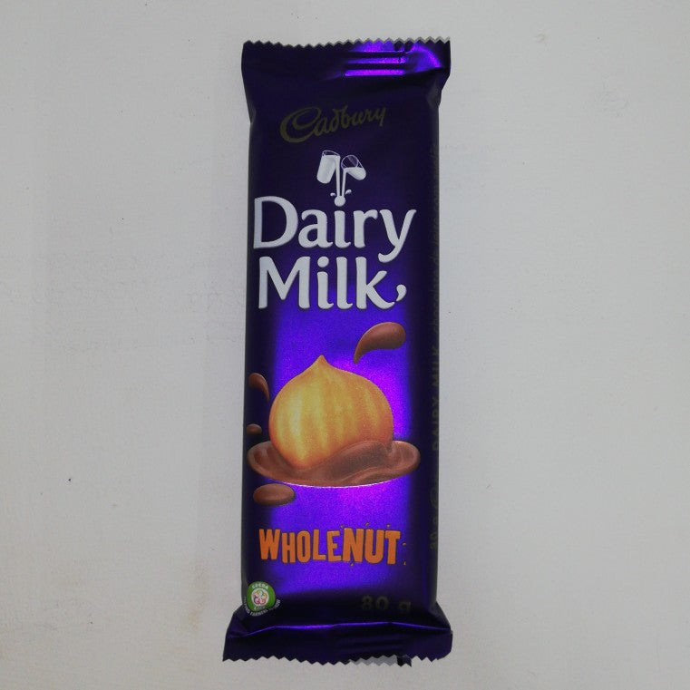 Cadbury Chocolate Whole Nut 80G