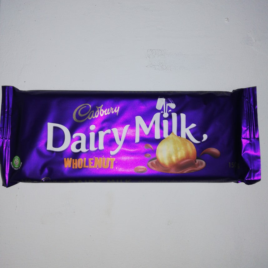 Cadbury Chocolate Dairy Milk Wholenut 150G