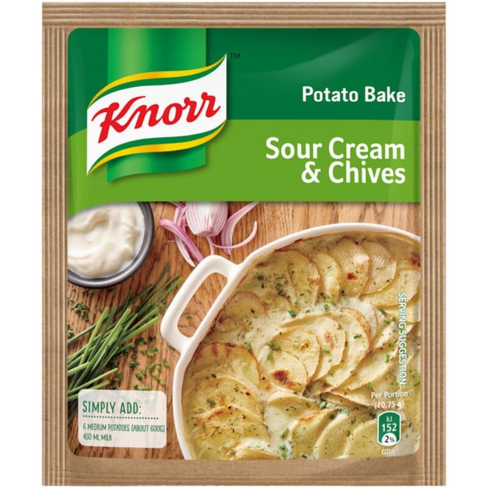 Knorr Sour Cream & Chives Potato Bake 43G