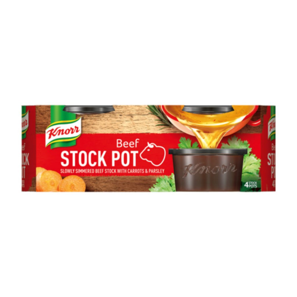 Knorr Beef Stock Pot 4 x 28G