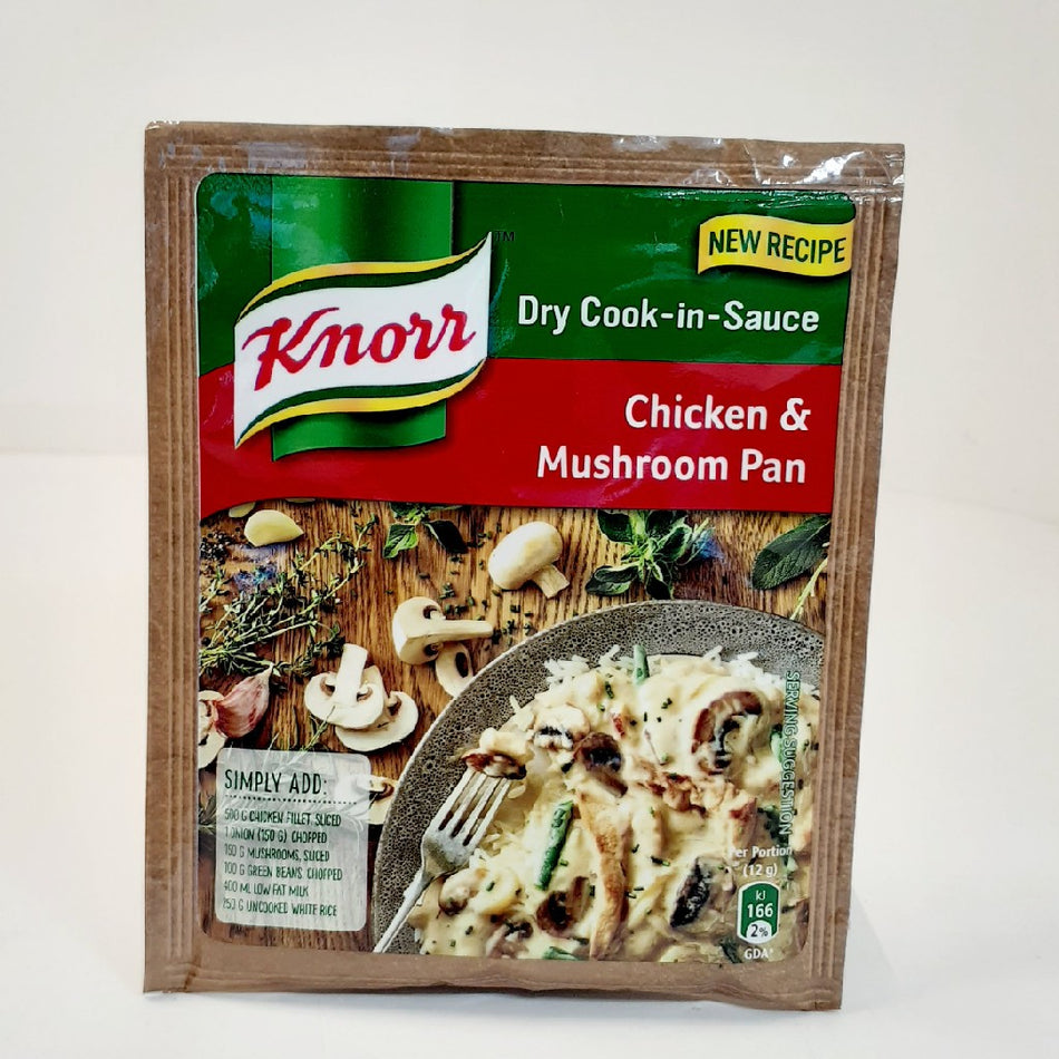 Knorr Chicken & Mushroom Pan Dry Cook-in-Sauce 48G