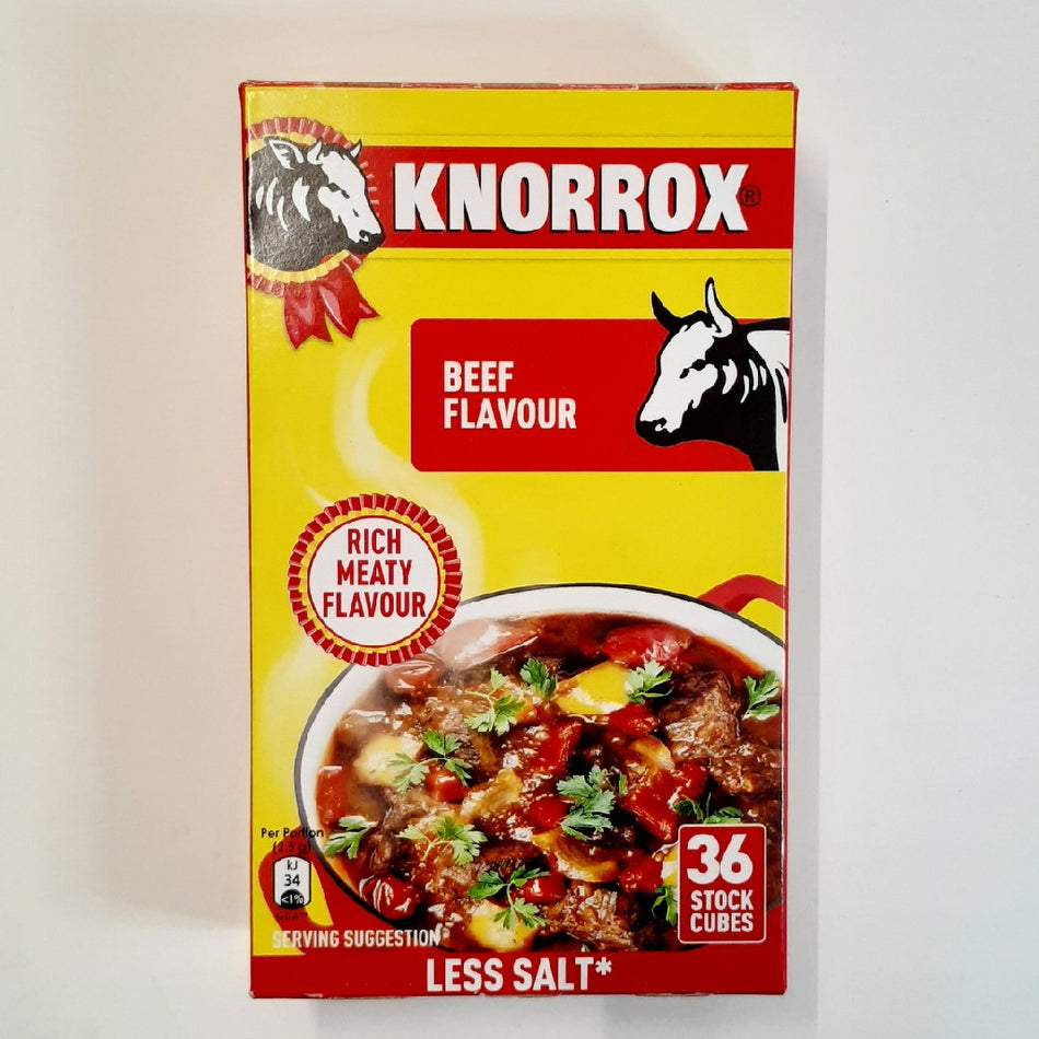 Knorrox Beef Flavoured Stock Cubes 36 x 10G