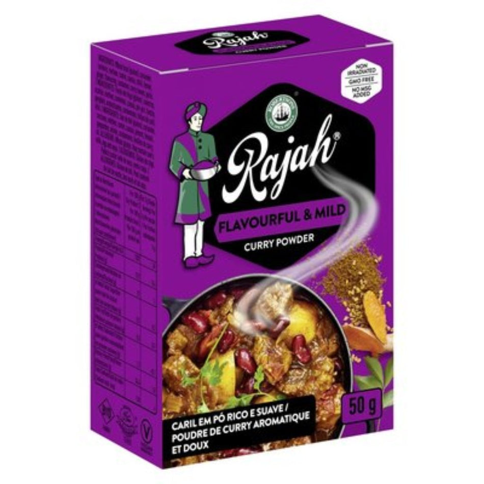Rajah Curry Powder Flavourful & Mild 50G