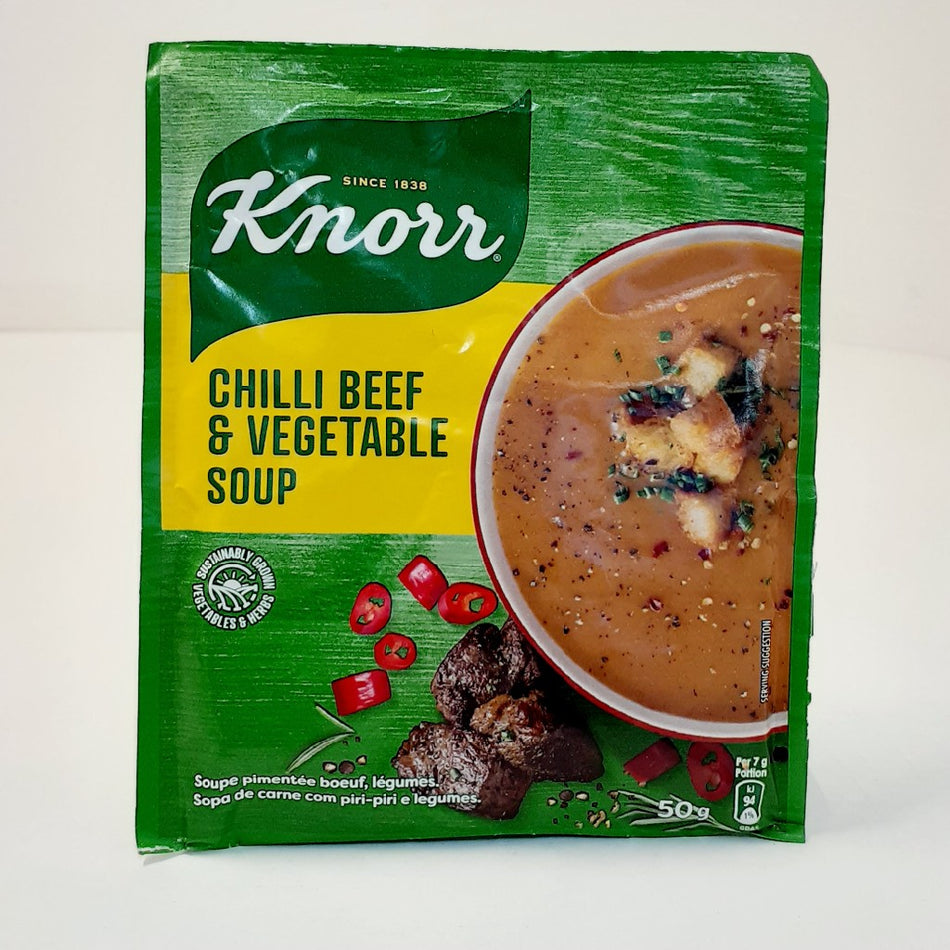 Knorr Soup Powder Chilli Beef & Vegetable 50G