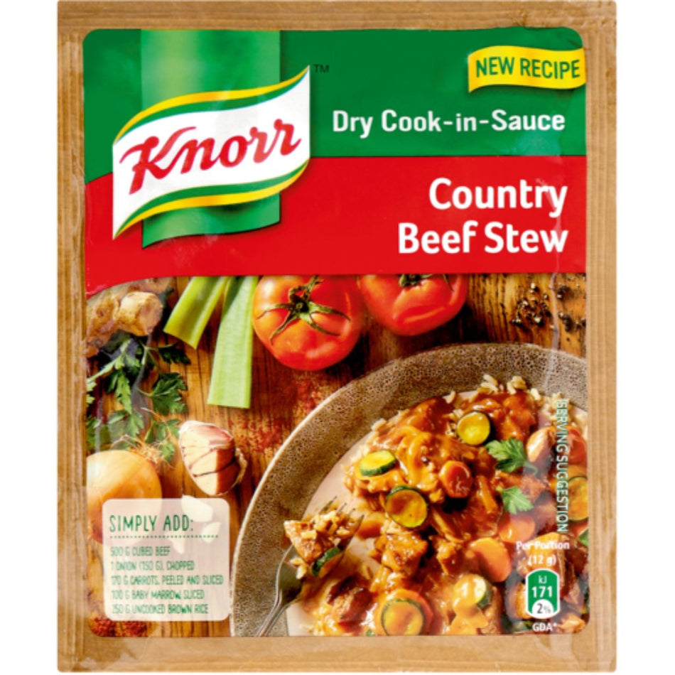 Knorr Sauce Cook in Country Beef Stew 48G