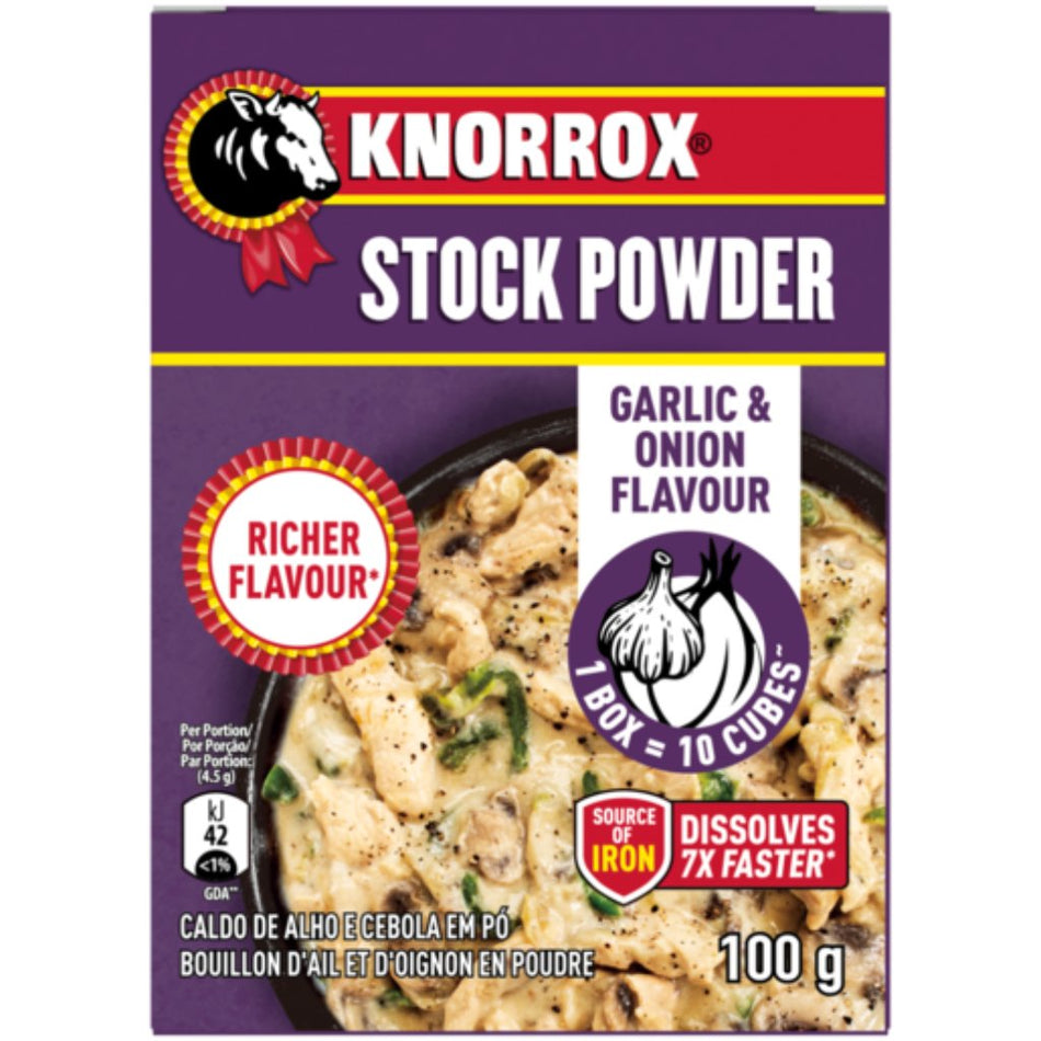 Knorrox Garlic & Onion Flavoured Stock Powder 100G