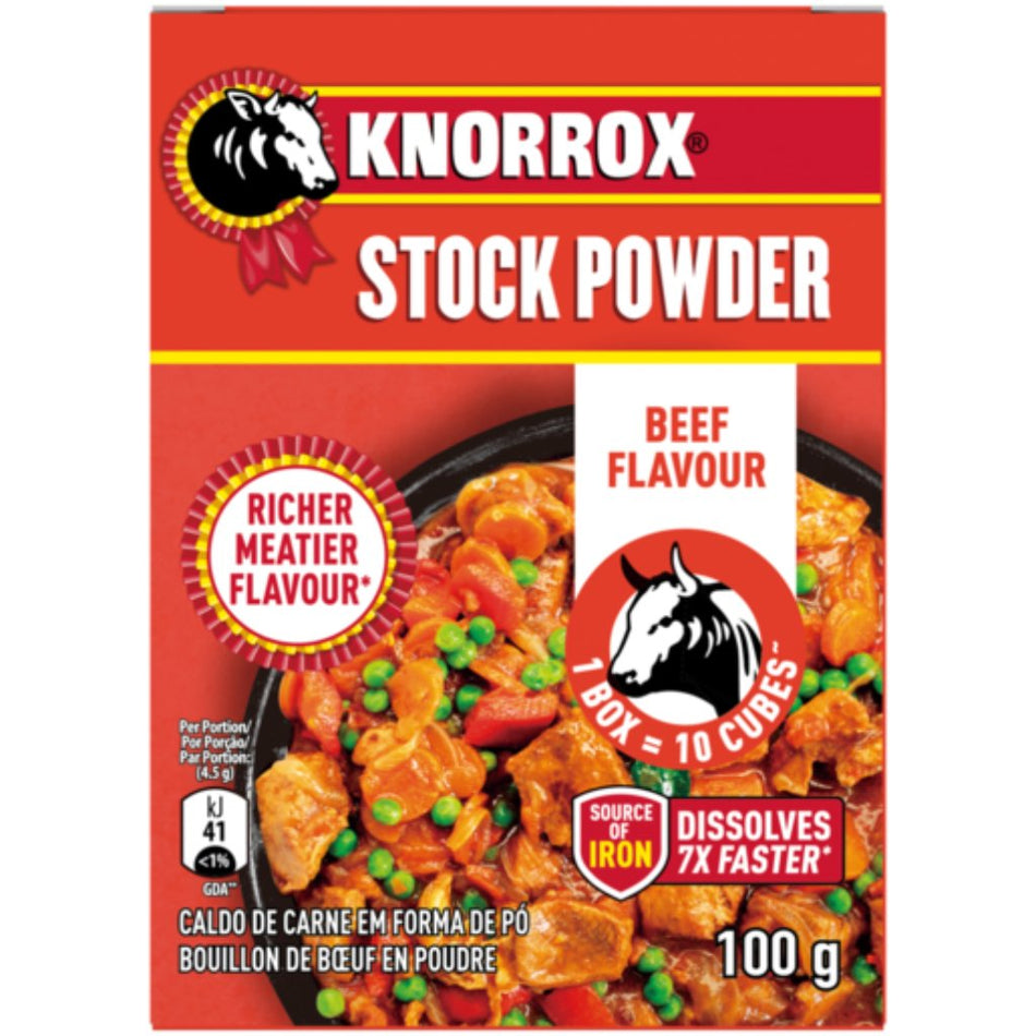 Knorrox Beef Flavoured Stock Powder 100G