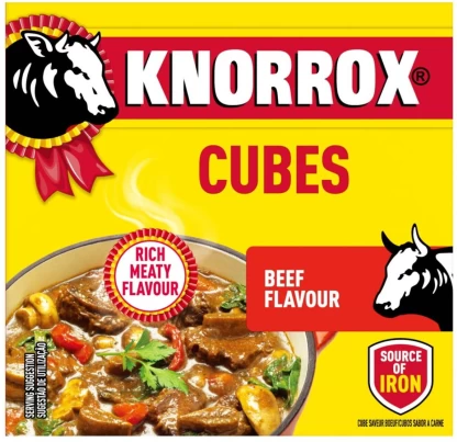 Knorrox Stock cubes Beef 480g