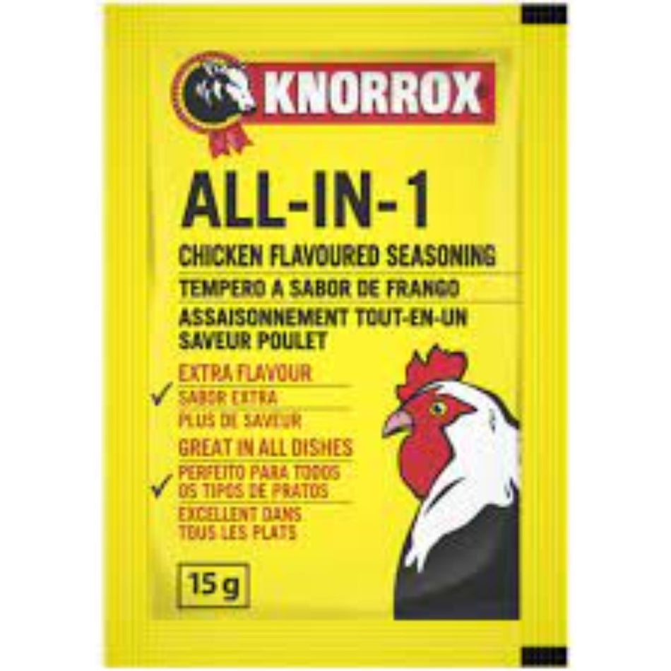Knorrox All-In-One Chicken Flavoured Seasoning Sachets 10 x 15G