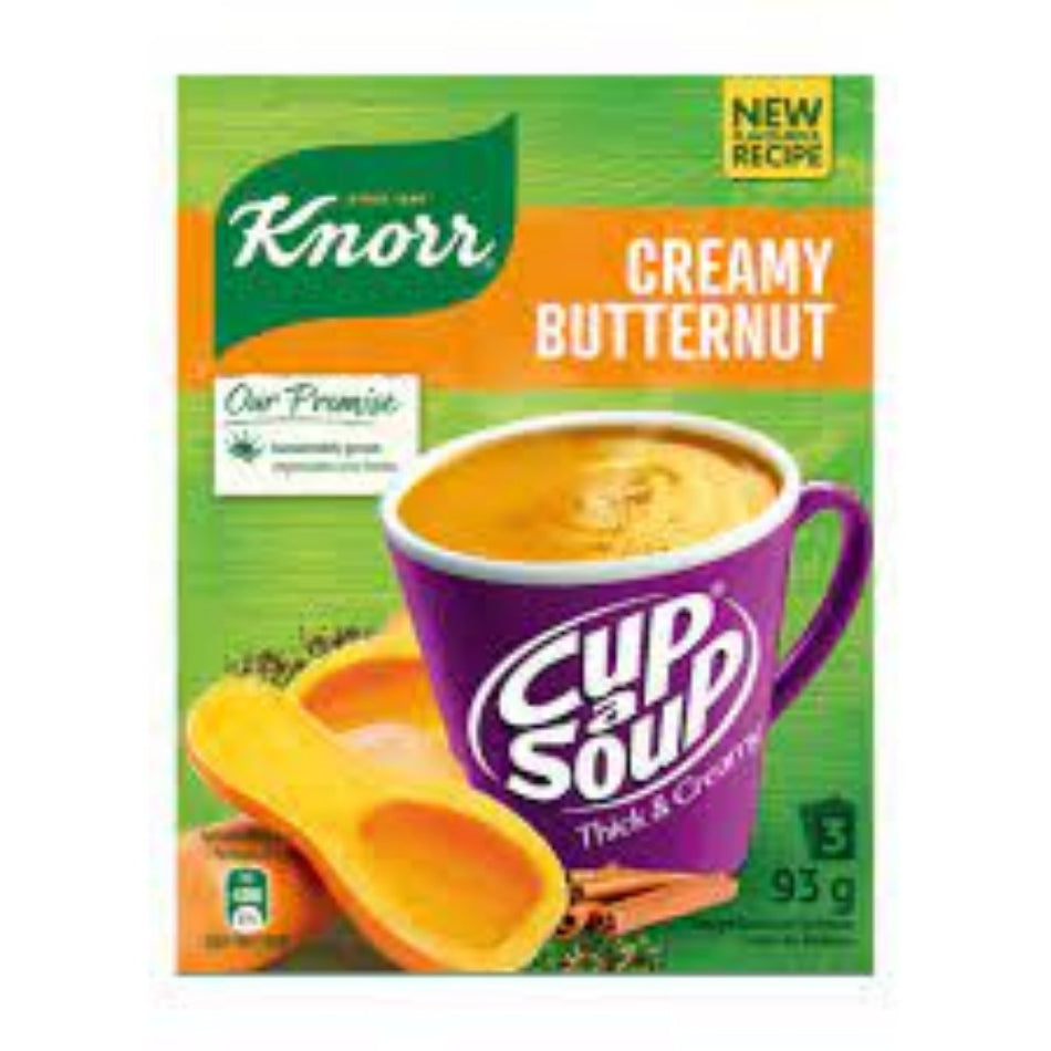 Knorr Cup-a-Soup Creamy Butternut 3 X 31G