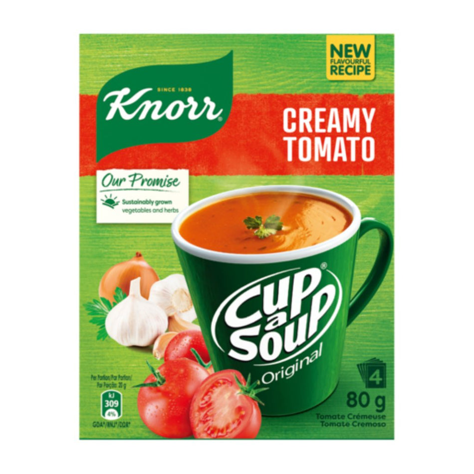 Knorr Cup-a-Soup Creamy Tomato 4 X 20G