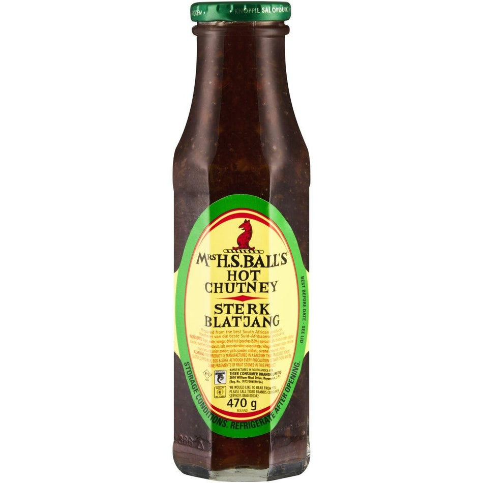 Mrs H.S.Ball's Chutney Hot 470G
