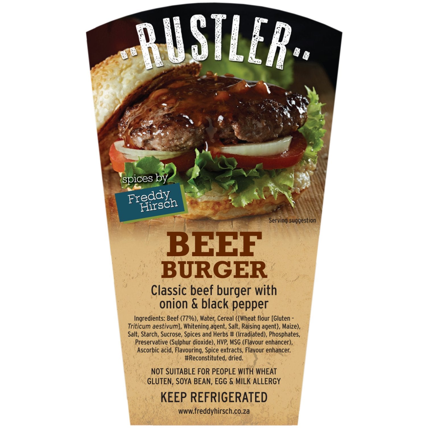 Freddy Hirsch Spacers Burger patti 1KG Burger patti