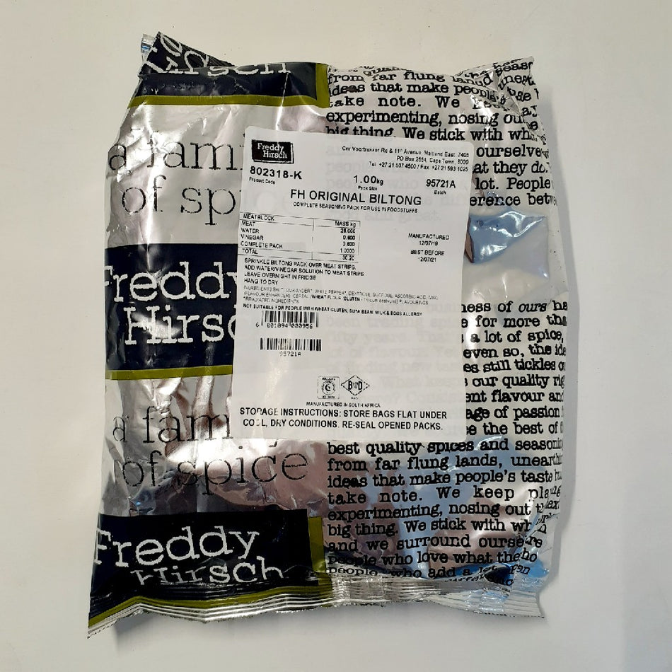 Freddy Hirsch Original Biltong Spice 1KG -