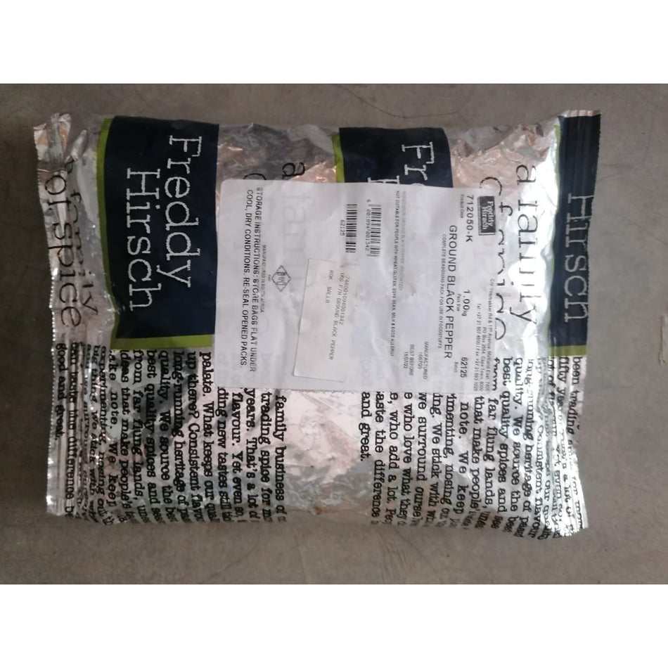 Freddy Hirsch Ground Black Pepper 1KG