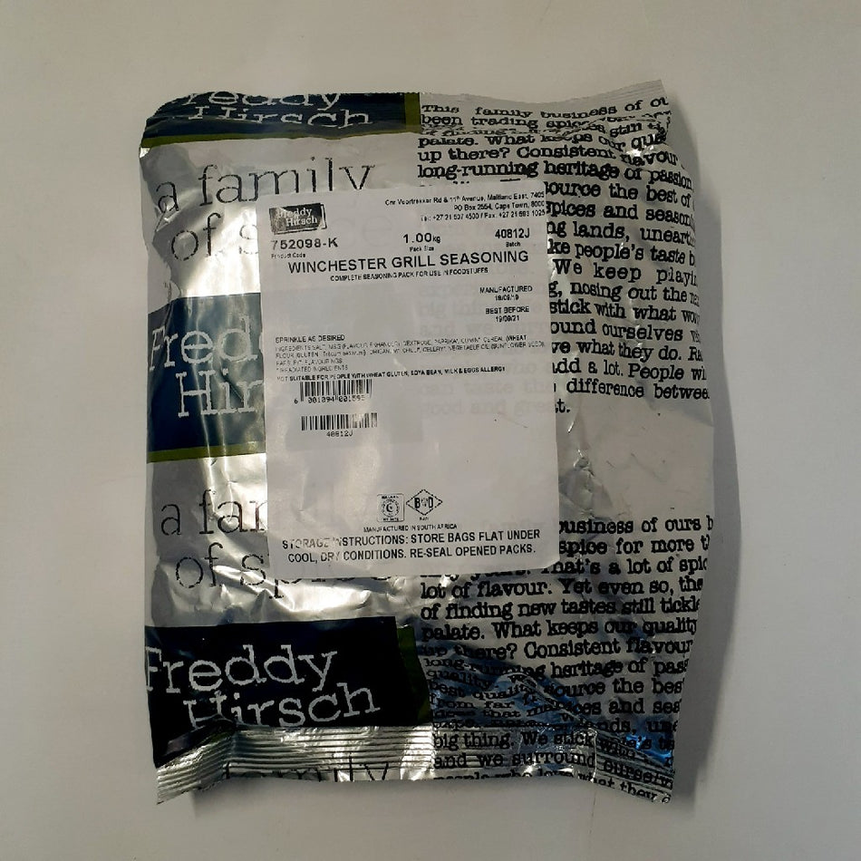Freddy Hirsch Winchester Grill Seasoning 1KG