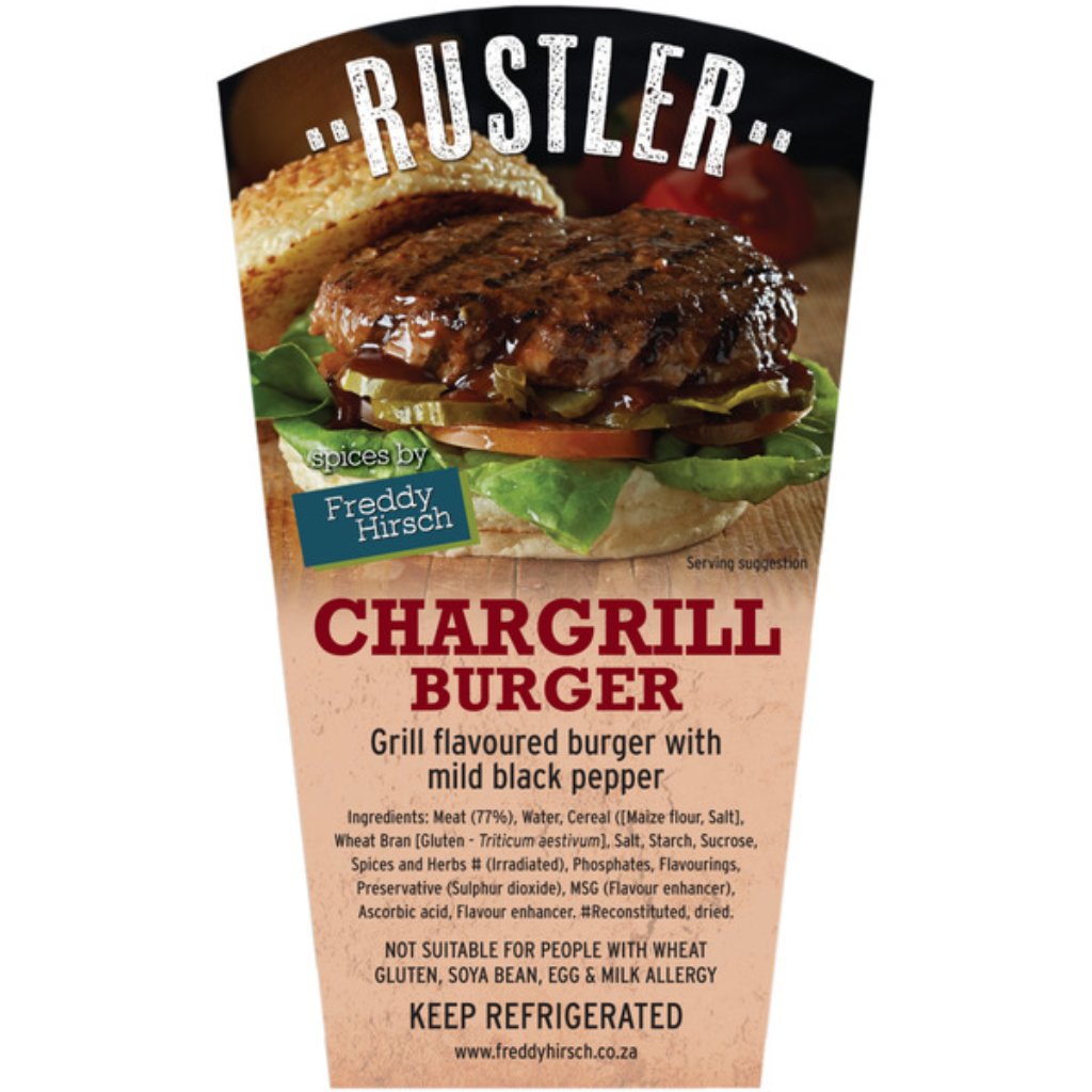 Freddy Hirsch Rustler Burger Spice 1KG -