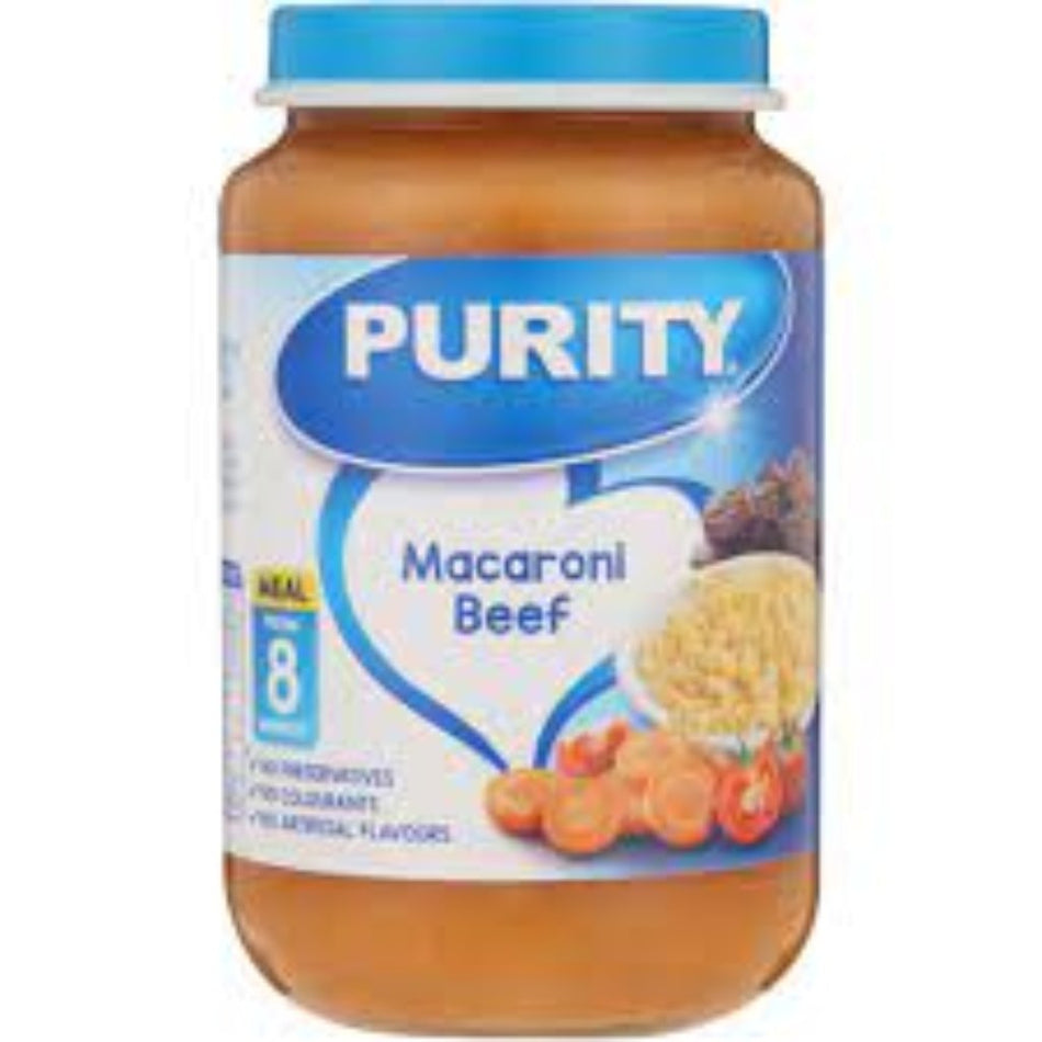 Purity Baby Food Macaroni Beef 200ML