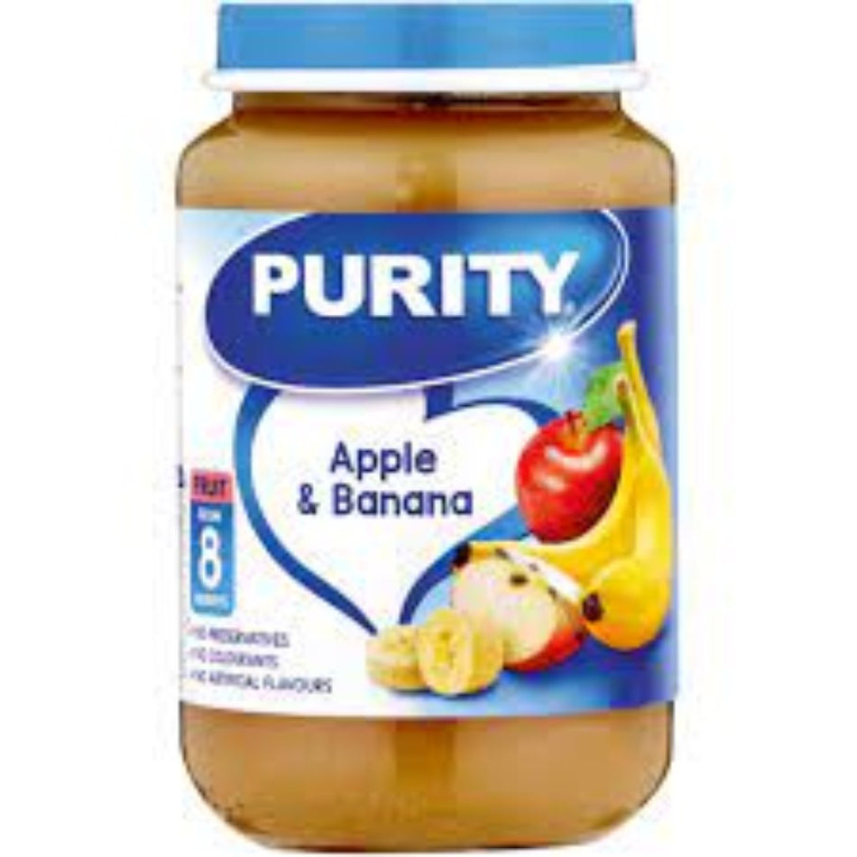 Purity Baby Food Apple & Banana 200ML