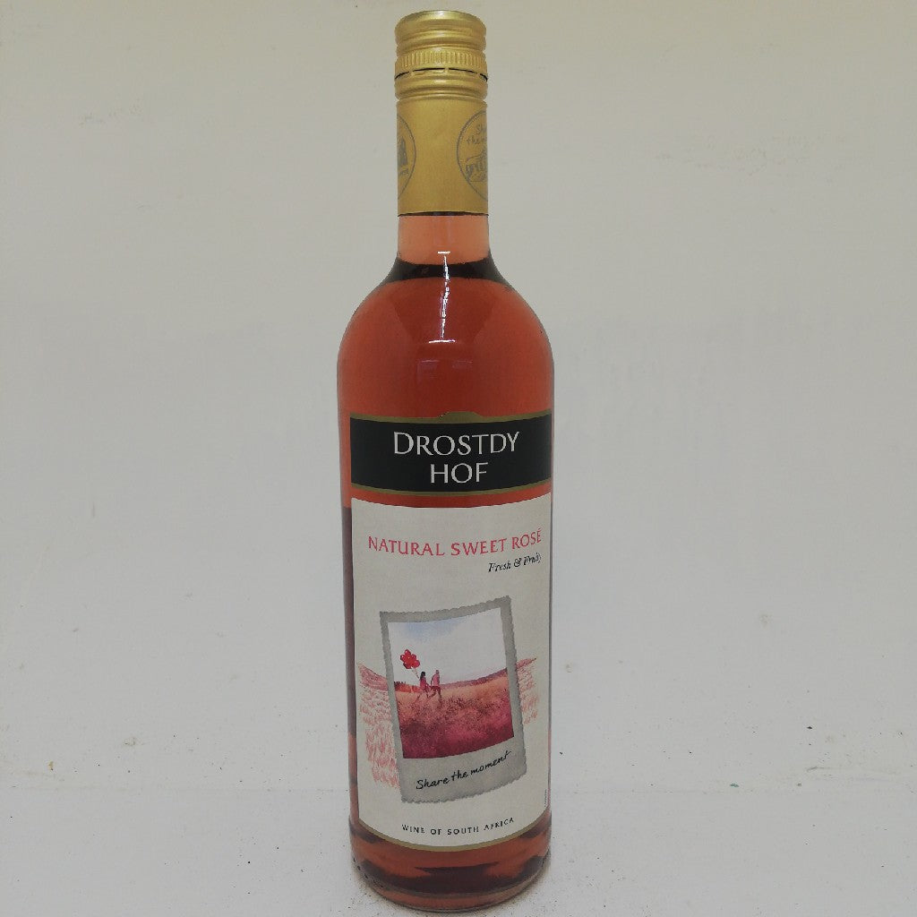 Drostdy-Hof Wine Natural Sweet Rose 750ML -