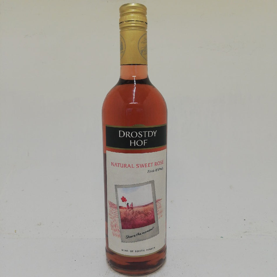 Drostdy-Hof Wine Natural Sweet Rose 750ML -