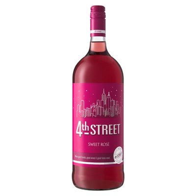 4th Street Wine Natural Sweet Rose 1.5L -