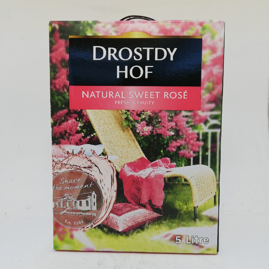 Drostdy-Hof Wine Natural Sweet Rose 5L -