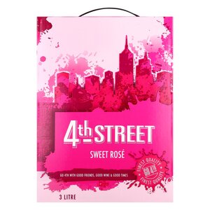 4th Street Wine Sweet Rose 3L -