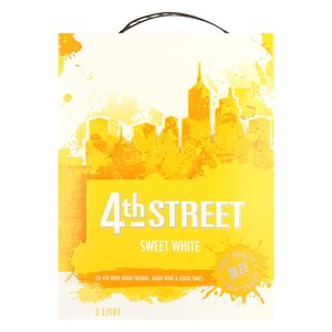 4th Street Wine Sweet White 3L -